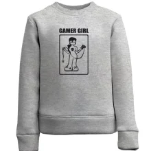 Детский свитшот Gamer girl (2)