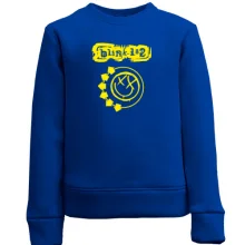 Детский свитшот Blink 182 black