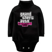 Детское боди с длинным рукавом Grand Theft Auto Chinatown Wars