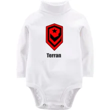 Детское боди с длинным рукавом Starcraft Terran