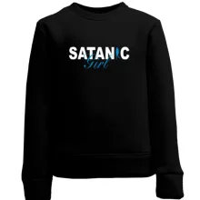 Детский свитшот satanik girl