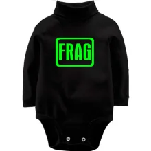 Дитяче боді з довгим рукавом Frag