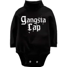 Детское боди с длинным рукавом Gangsta Rap