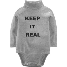 Детское боди с длинным рукавом Keep It Real 2