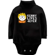 Дитяче боді з довгим рукавом Kenny lives forever