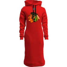 Худи платье Chicago Blackhawks
