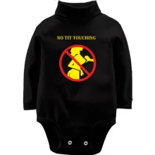 Дитяче боді з довгим рукавом No tit touching