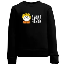 Детский свитшот Kenny lives forever