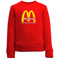 Детский свитшот McDeath