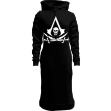 Худи платье с лого Assassin’s Creed 4