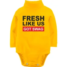 Детское боди с длинным рукавом Fresh like US