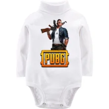 Дитяче боді з довгим рукавом з персонажем PUBG