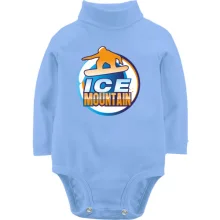 Детское боди с длинным рукавом Ice mountain