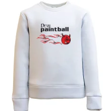 Детский свитшот Devil paintball