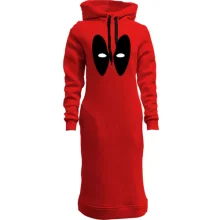 Худи платье Deadpool (глаза)