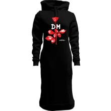 Худи платье Depeche Mode large rose