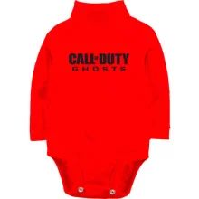 Детское боди с длинным рукавом Call of Duty Ghosts