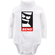 Детское боди с длинным рукавом BEND (OBEY Bender)