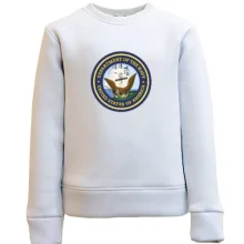 Детский свитшот NAVY (logo big)