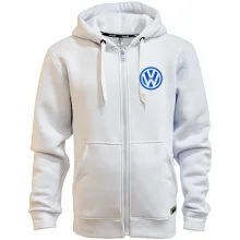 Чоловіче худі на блискавці Volkswagen (лого)
