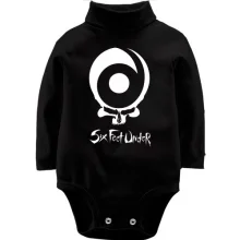 Детское боди с длинным рукавом Six Feet Under