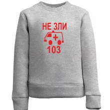 Детский свитшот Не зли 103