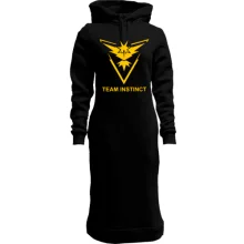 Худи платье Pokemon Go Team Instinct