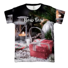3D футболка New Year gifts 2