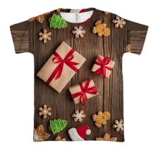 3D футболка New Year gifts 3