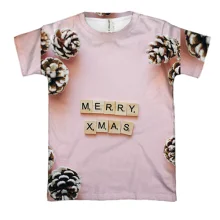 3D футболка Merry Christmas 2