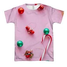 3D футболка Christmas candy