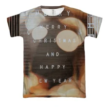 3D футболка New Year