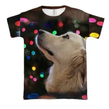 3D футболка New year dog
