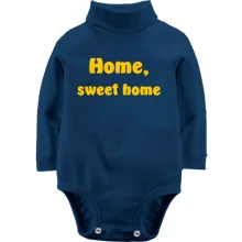 Детское боди с длинным рукавом Home, sweet home
