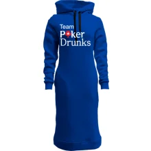 Худи платье Team Poker Drunks