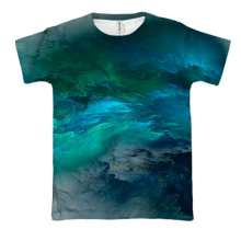 3D футболка Stormy sky 2