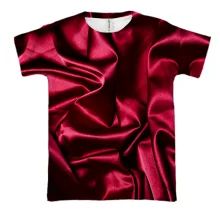 3D футболка Red satin