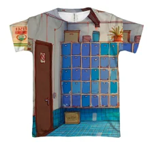 3D футболка Dressing room