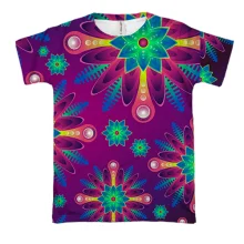 3D футболка Color abstraction