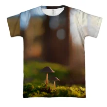 3D футболка Mushrooms sunshine