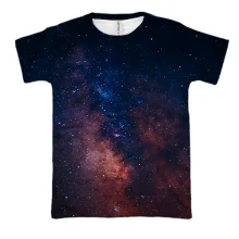 3D футболка Starry space