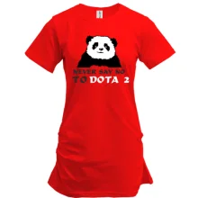 Туника Never say no to DOTA 2