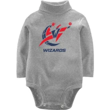 Детское боди с длинным рукавом Washington Wizards
