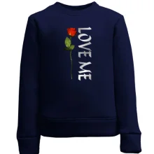Детский свитшот "Love Me"