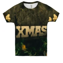 Детская 3D футболка XMAS