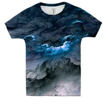 Дитяча 3D футболка Stormy sky 1