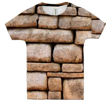 Дитяча 3D футболка Stone wall
