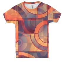 Детская 3D футболка Geometric pattern
