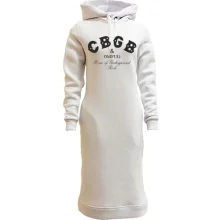 Худи платье CBGB