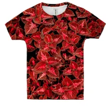 Детская 3D футболка Red sheets